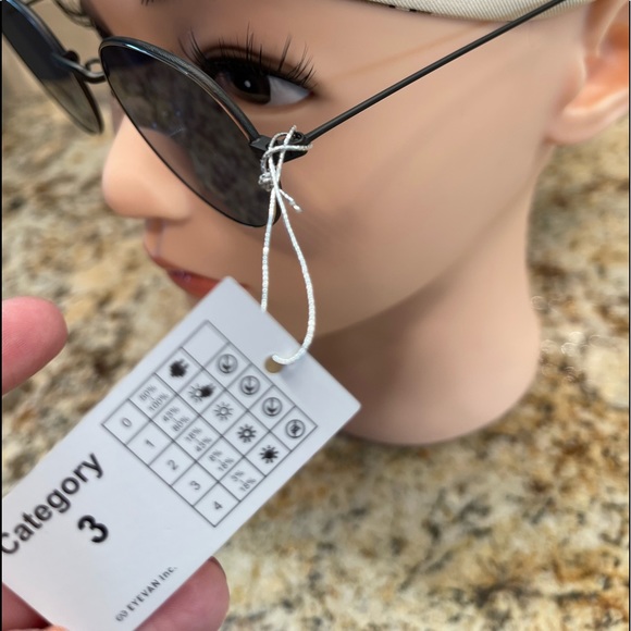 THE ROW - EYEVAN COLLABORATION FLYNN NAVY TITANIUM SUNGLASSES - Picture 7 of 16